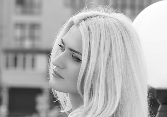 Model: Olga - Outdoors photo shooting in Kiev Ukraine