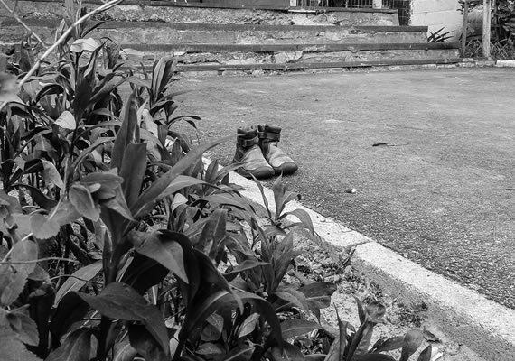 Behoteguy Photo Art  Urban photos in Kiev Ukraine old little shoes